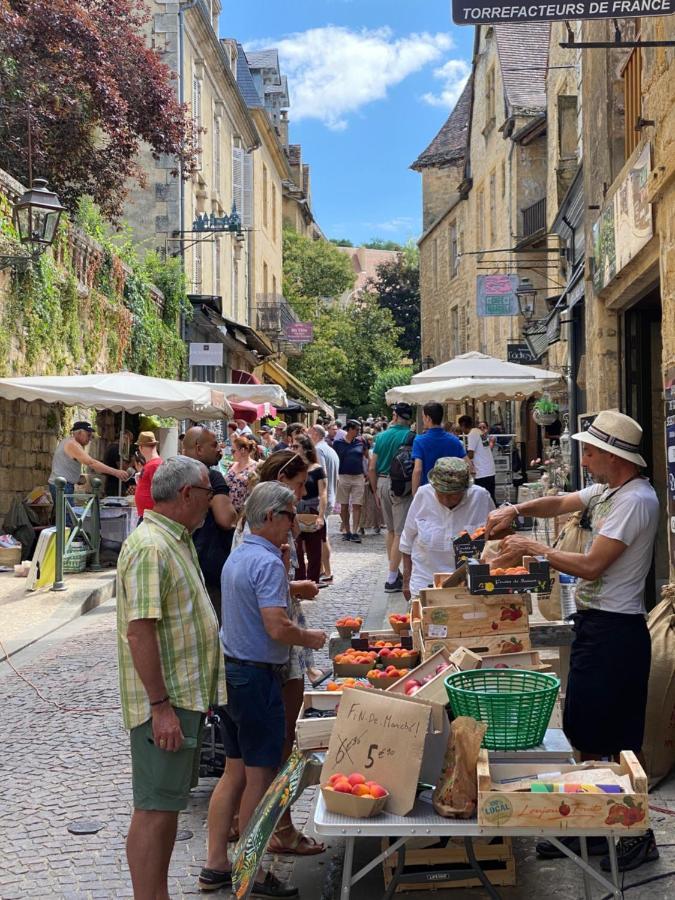 Les Flamboyants Apartment Sarlat-la-Caneda Bagian luar foto