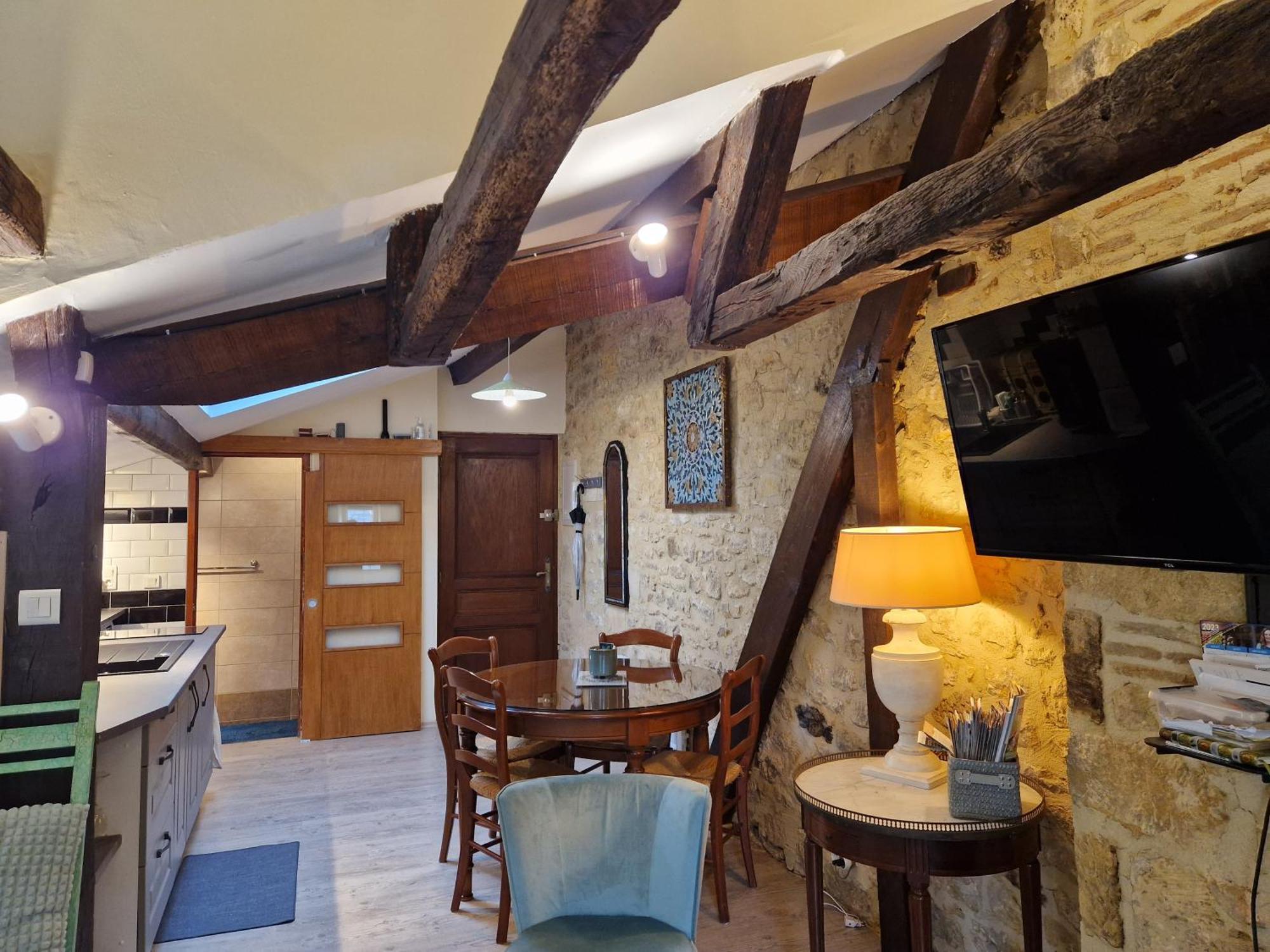 Les Flamboyants Apartment Sarlat-la-Caneda Bagian luar foto