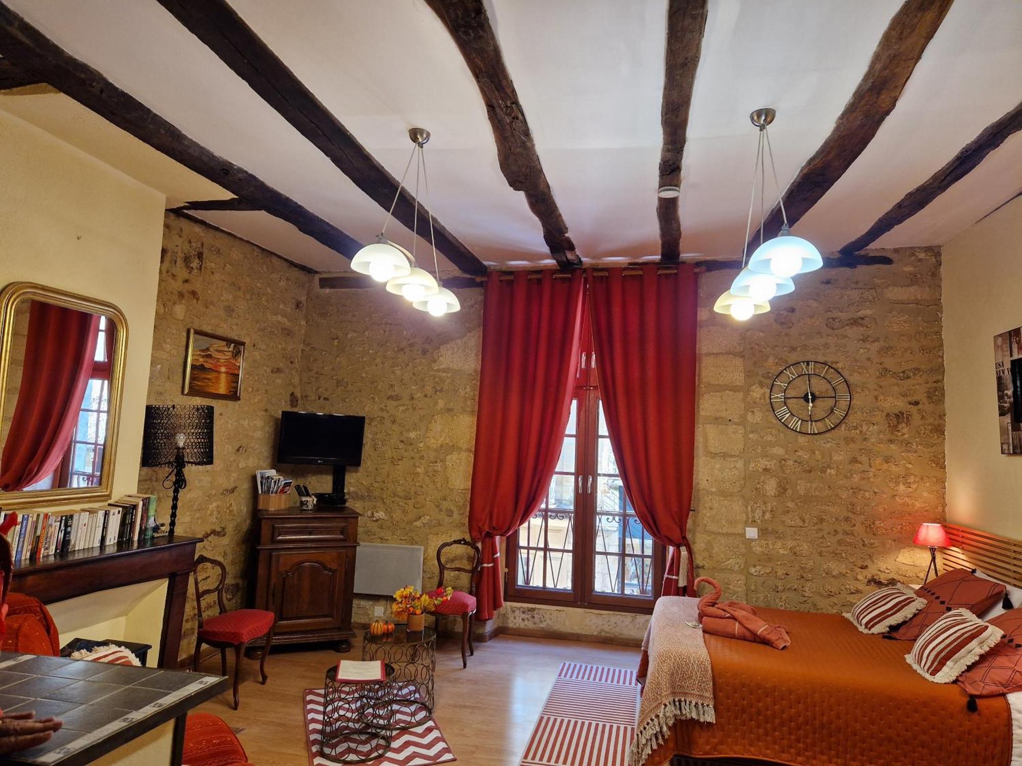 Les Flamboyants Apartment Sarlat-la-Caneda Bagian luar foto